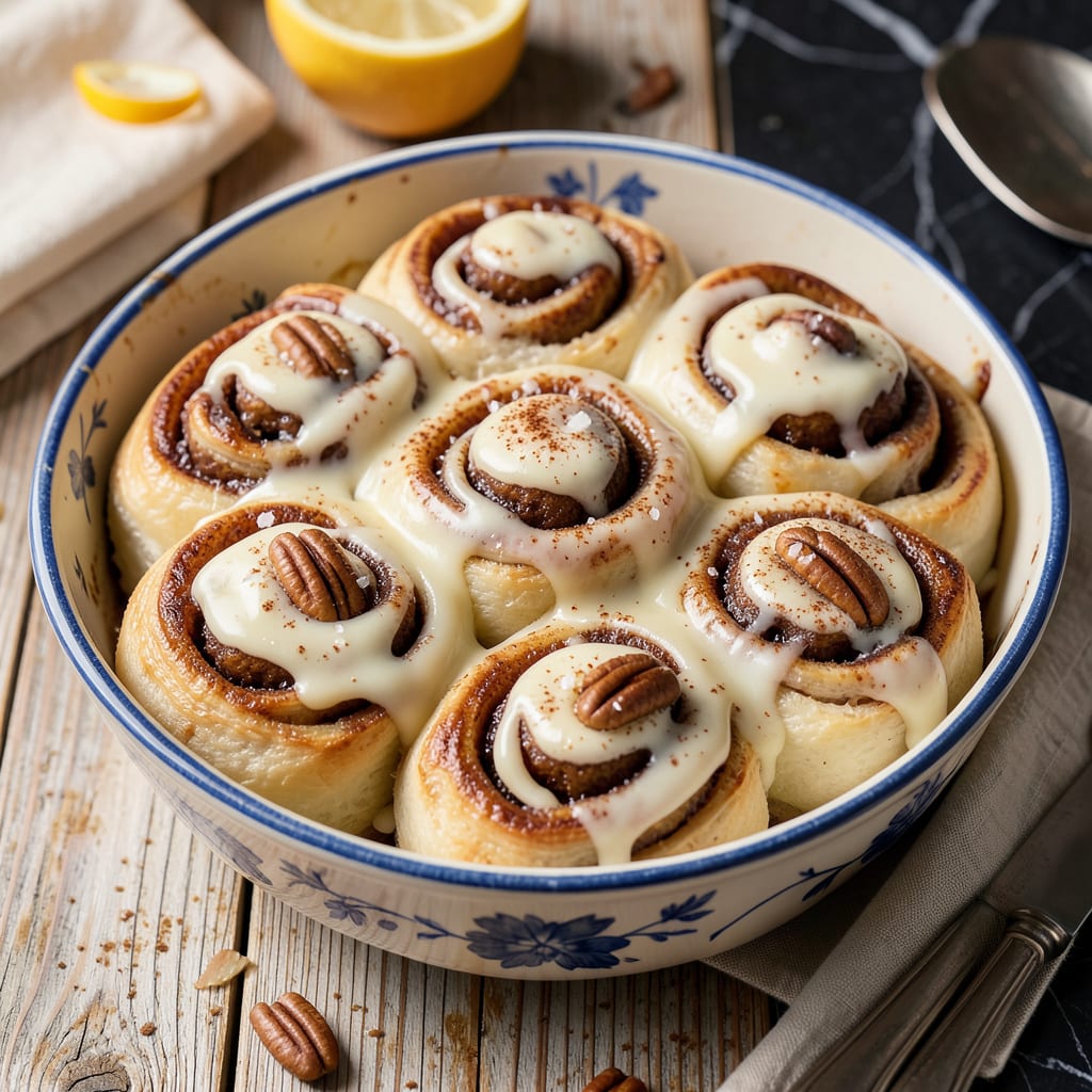 Visual representation of Magnolia Cinnamon Rolls Recipe: Pillowy Layers With Cream Cheese Frosting
