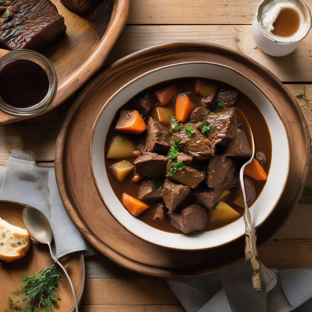 Magnolia's Beef Stew Recipe: Hearty Comfort in Every Bite example with annotations