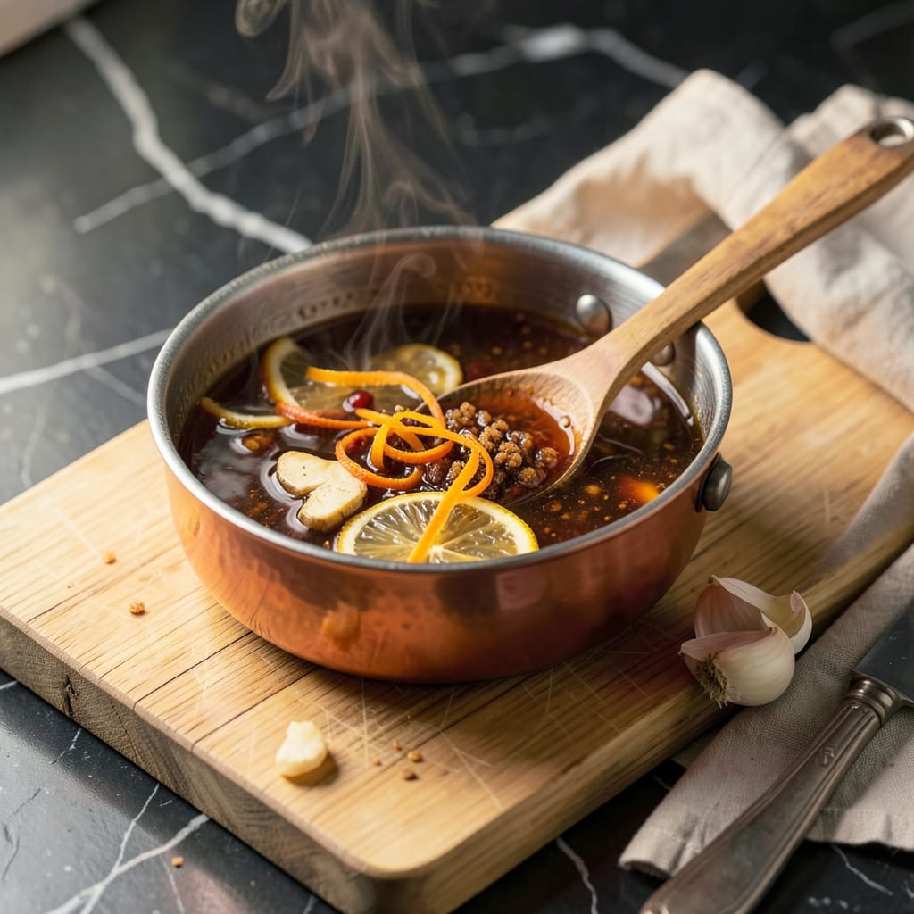 Complete mandarin sauce recipe overview image