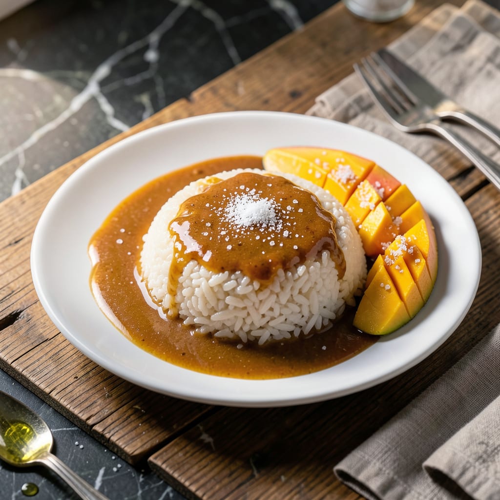 Comprehensive Mango Sticky Rice Recipe No Steamer: Sweet Coconut Infusion Without the Hassle visual reference