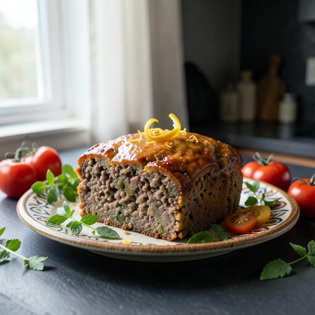 meatloaf recipe 3 lbs meat illustration with key details