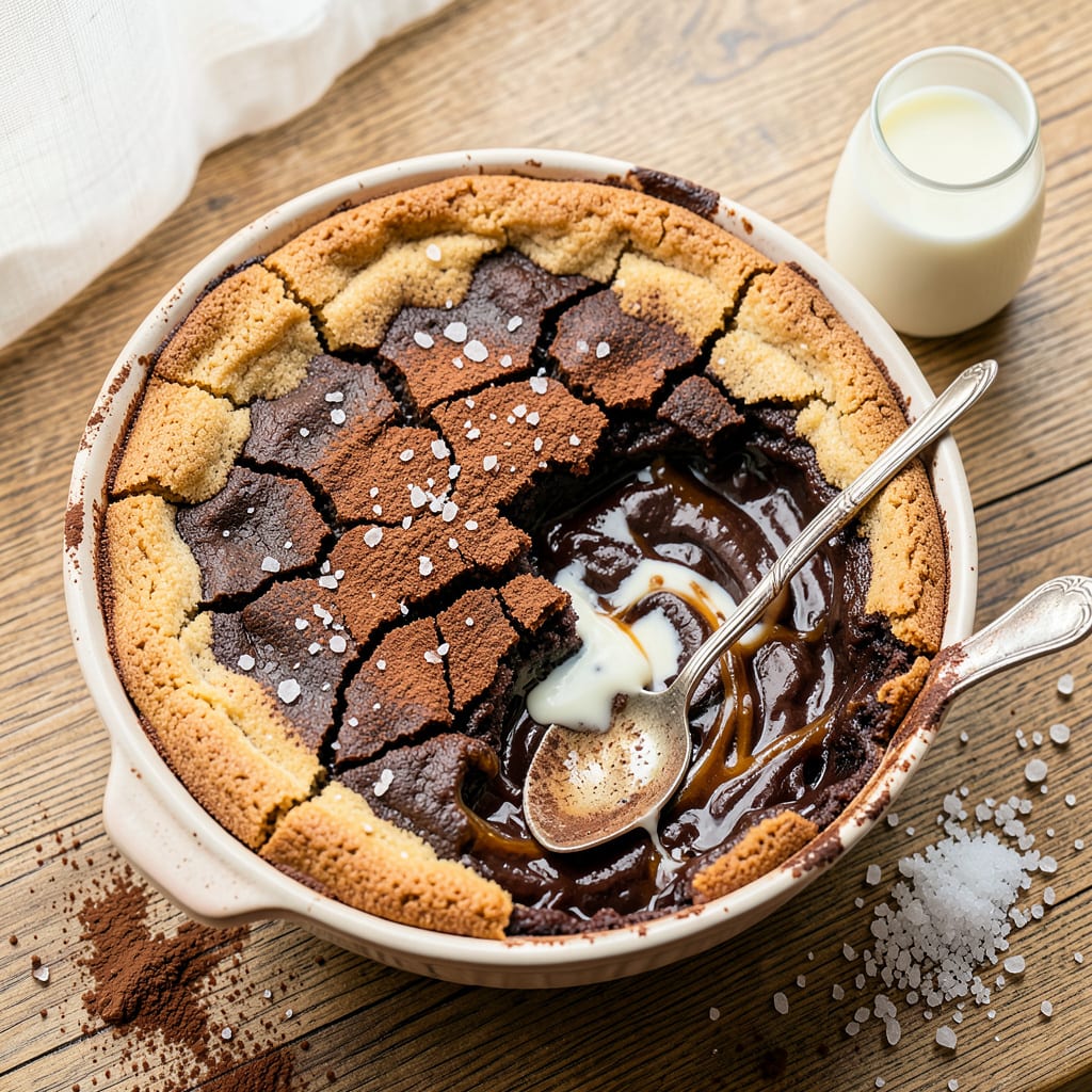 Complete Meme's Chocolate Cobbler Recipe: Gooey Center With Crispy Edges overview image