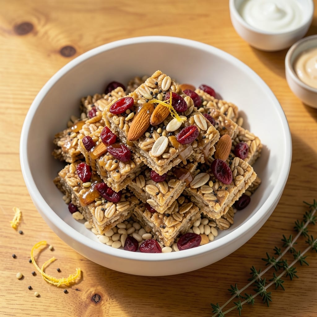 Oatmeal Cereal Bar Recipe Healthy: No-Bake Energy Boost Oatmeal Cereal Bar Recipe Healthy: No-Bake Energy Boost