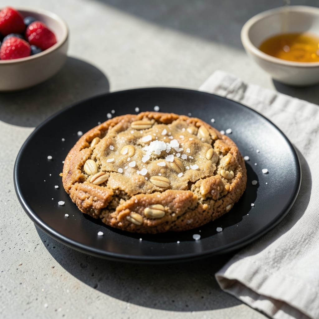 oatmeal cookie recipe no eggs illustration with key details