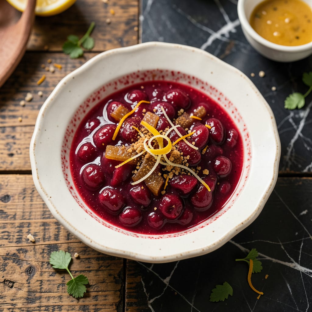 Ocean Spray Cranberry Relish Recipe: Tangy Sweet Holiday Staple example with annotations