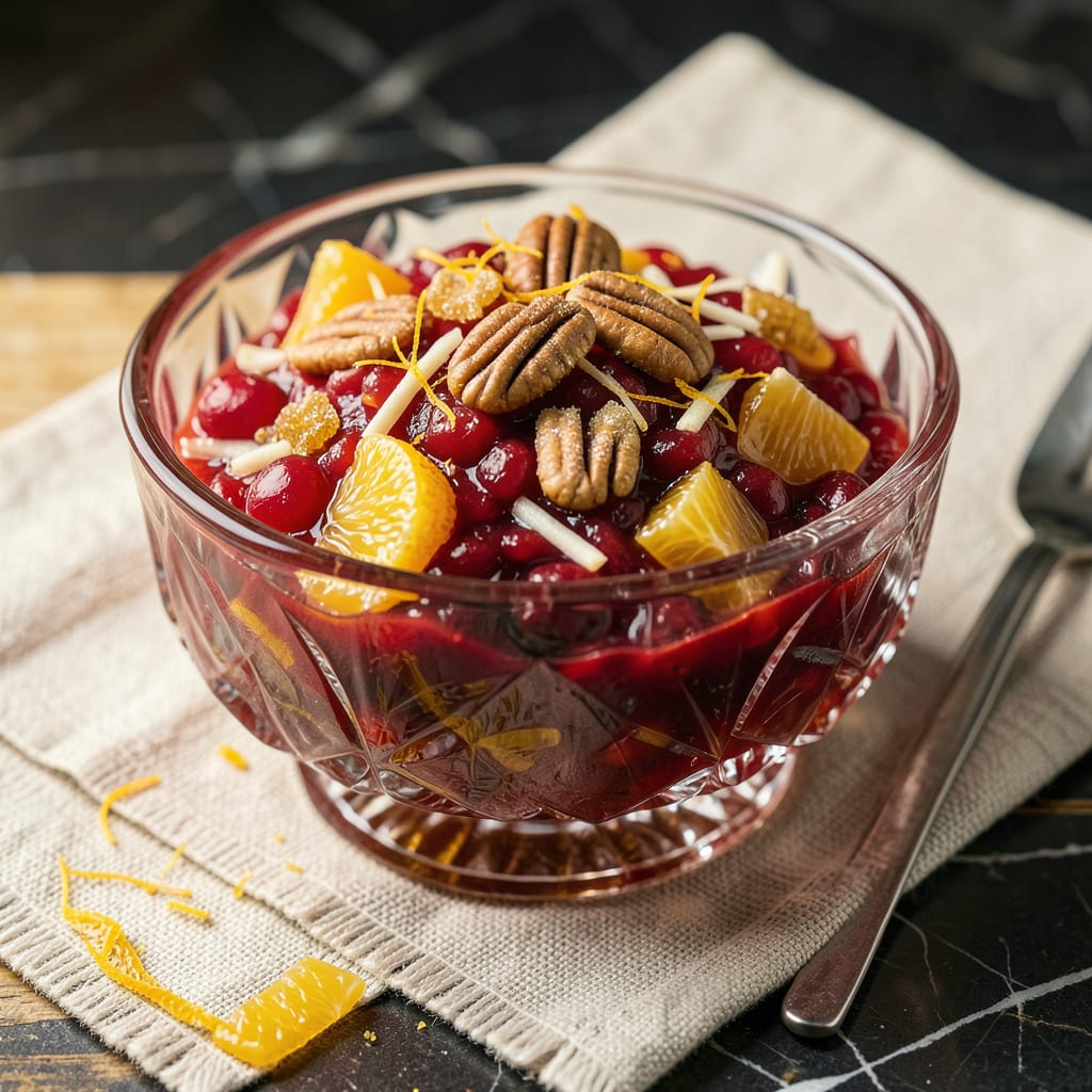 Ocean Spray Cranberry Relish Recipe: Tangy Sweet Holiday Tradition illustration with key details