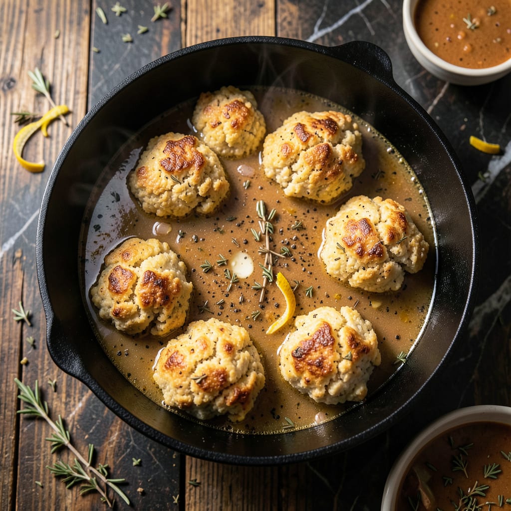 Comprehensive Old Fashioned Cornmeal Dumplings Recipe: Light and Fluffy Southern Tradition visual reference