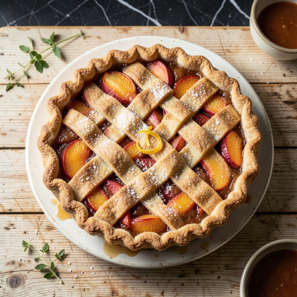 Old Fashioned Peach Pie Recipe Easy: Grandma's Flaky Lattice Top Old Fashioned Peach Pie Recipe Easy: Grandma's Flaky Lattice Top