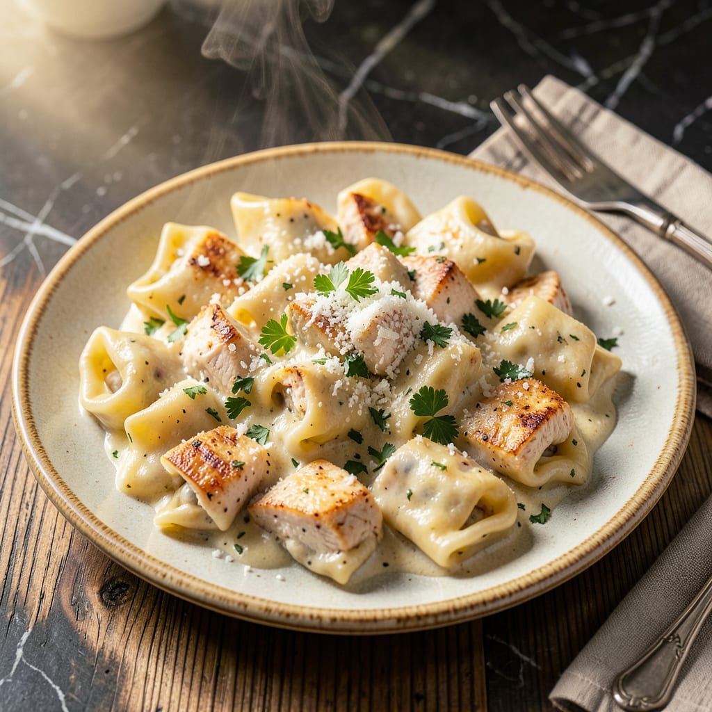 Complete Olive Garden Chicken Tortellini Alfredo Recipe: Creamy Restaurant Copycat at Home overview image