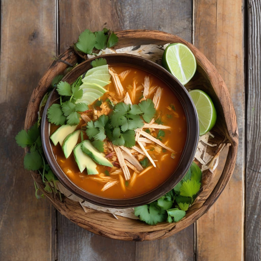 Comprehensive on the border tortilla soup recipe visual reference