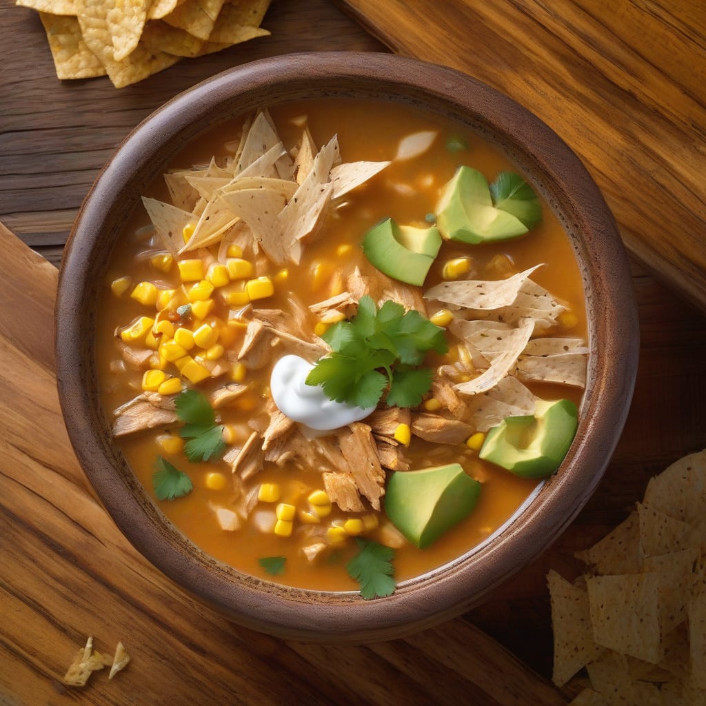 Outback Chicken Tortilla Soup Recipe: Hearty Comfort in a Bowl example with annotations
