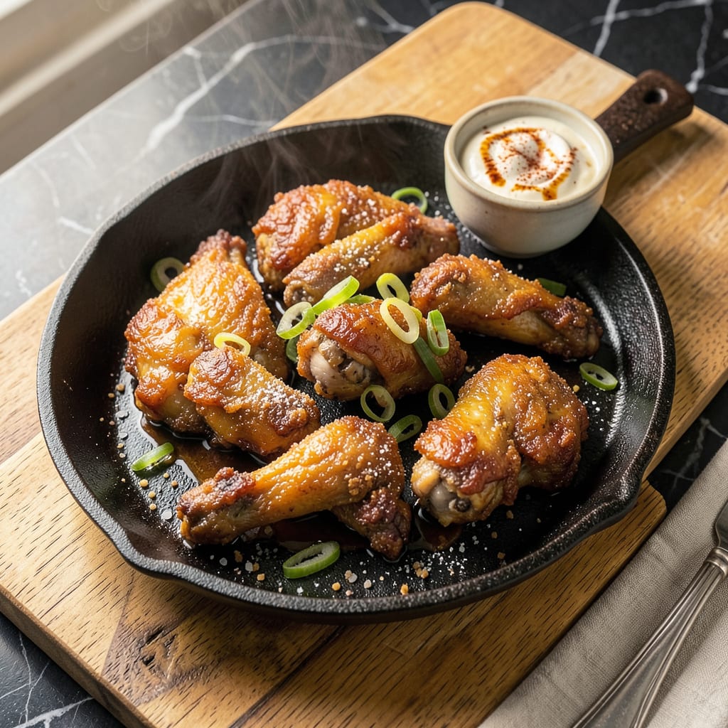 Visual representation of outback kookaburra wings recipe