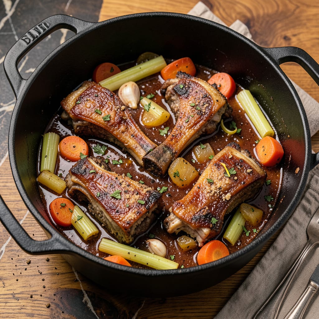Complete Oxtail in Oven Recipe: Fall Off the Bone Tenderness in 3 Hours overview image