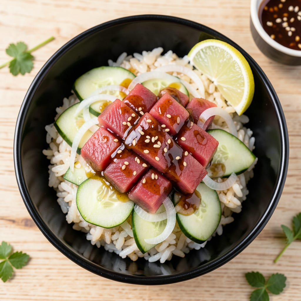 Oyster Sauce Poke Recipe: Umami Packed Hawaiian Bowl With a Twist detailed visual guide