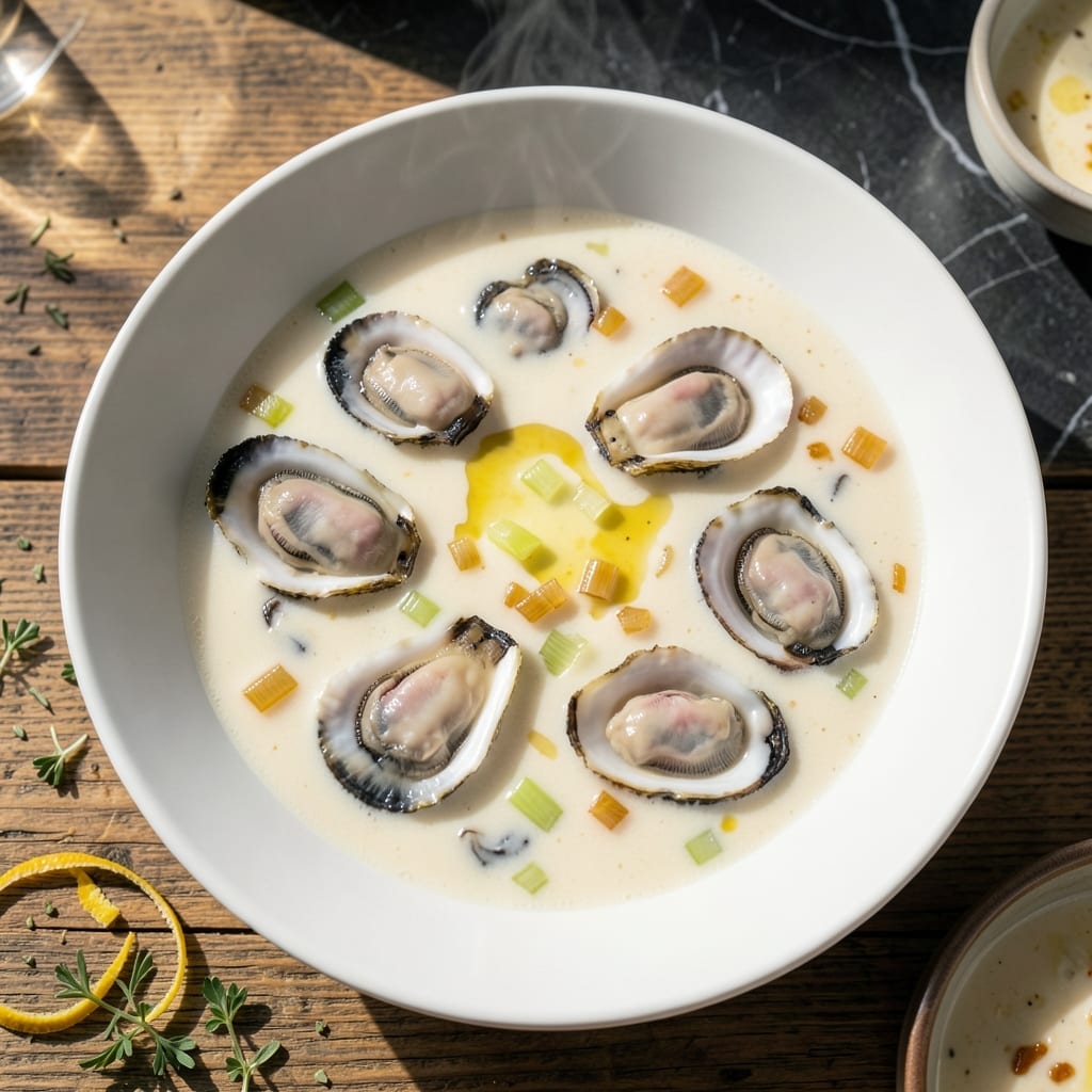 Oyster Stew Recipe With Just Milk and Butter: Simple Elegance in a Bowl