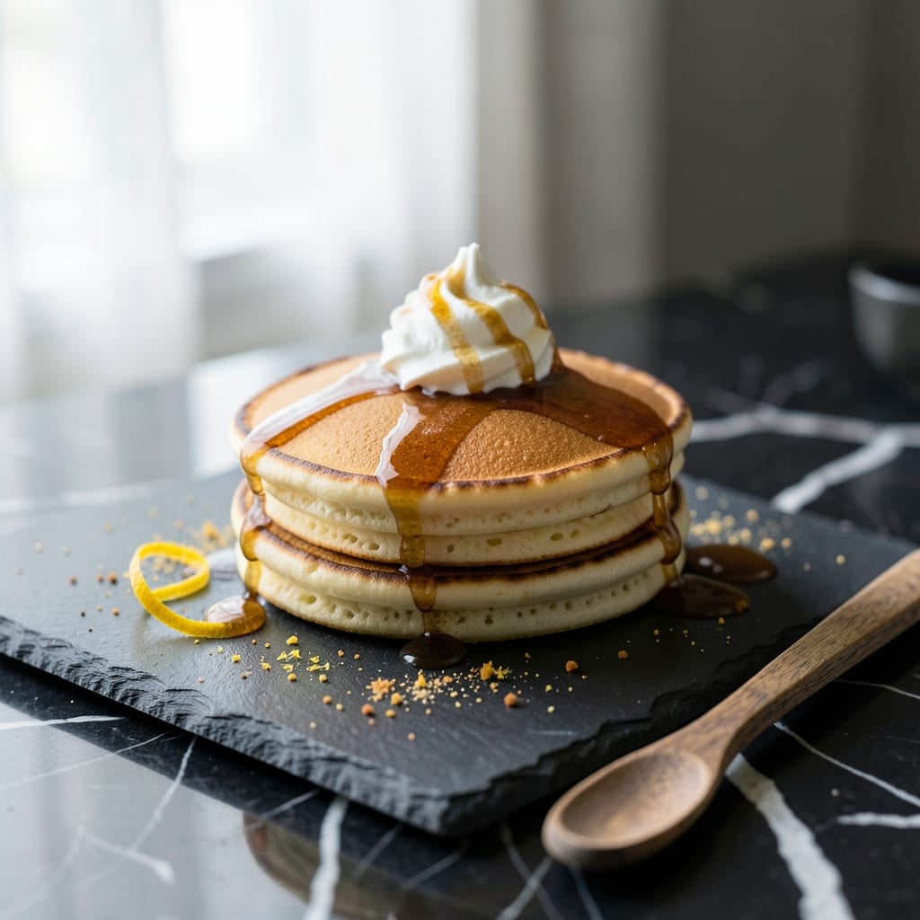 Complete pancake recipe for 2 overview image