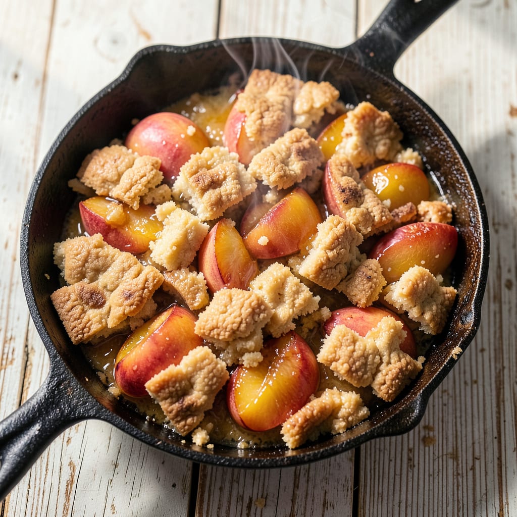 patti labelle peach cobbler recipe example with annotations