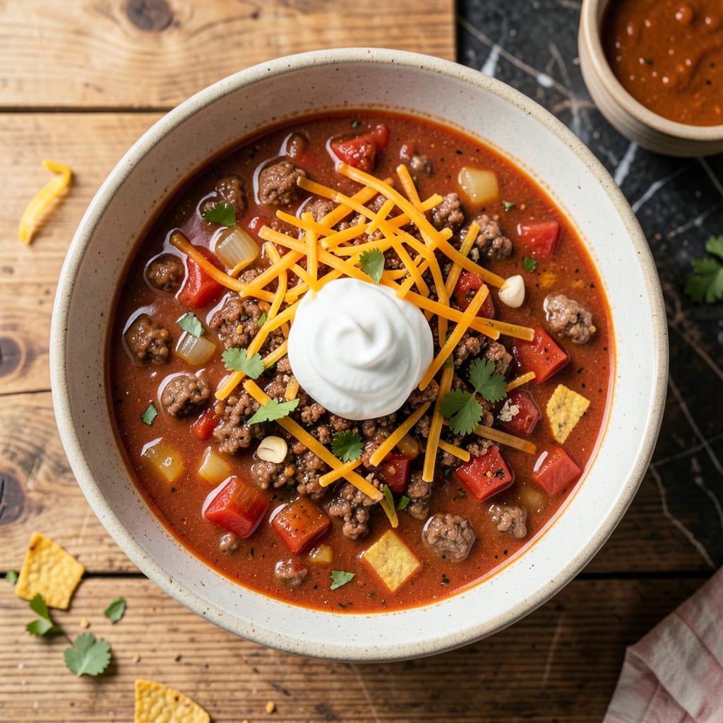 paula dean taco soup recipe detailed visual guide