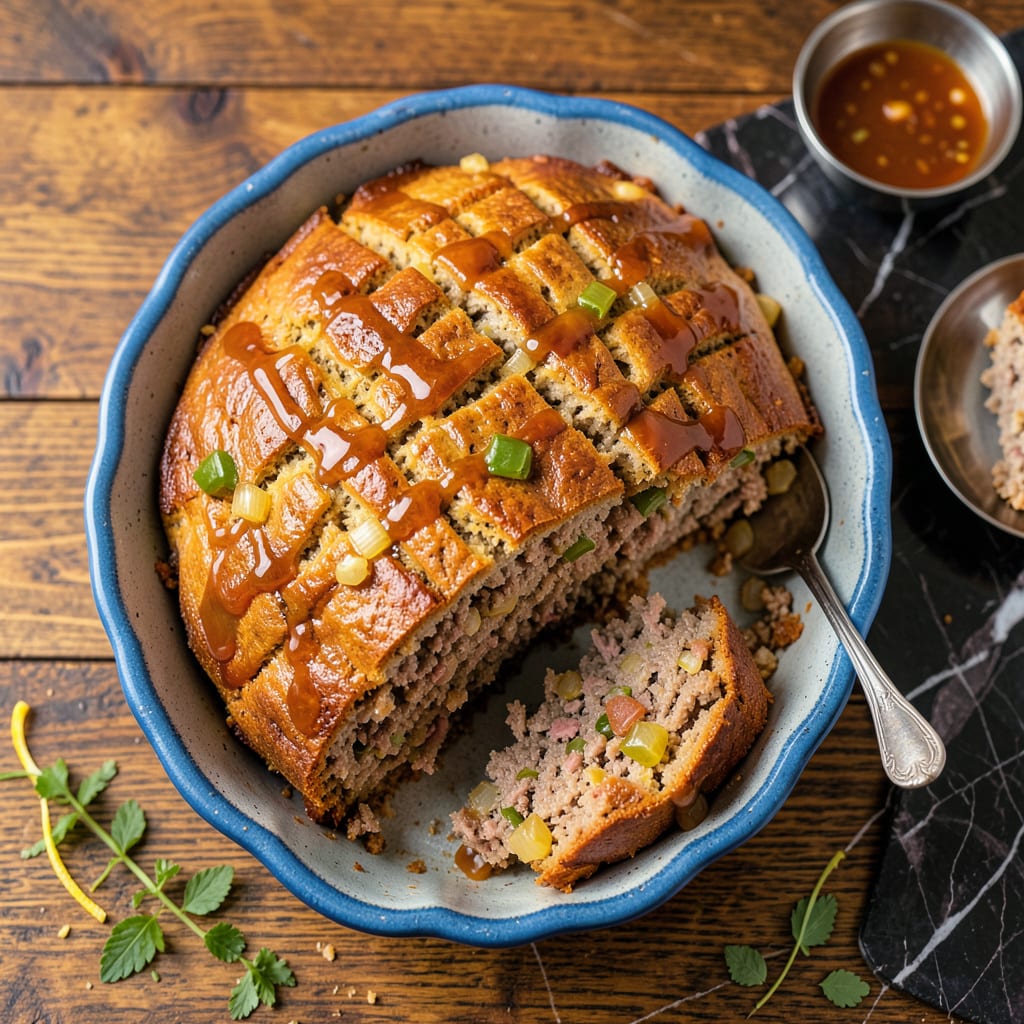 Complete Paula Deen's Aunt Peggy Meatloaf Recipe: Old School Comfort in Every Bite overview image