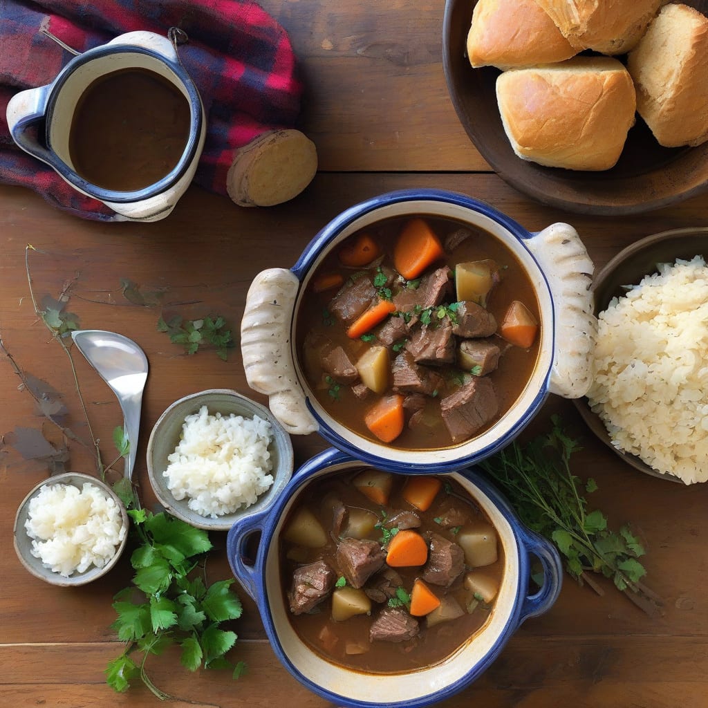 Complete Paula Deen's Slow Cooker Beef Stew Recipe: Fall Apart Tender Comfort overview image