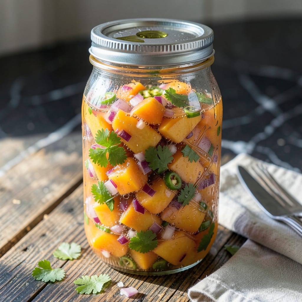 Complete Peach Salsa Recipe Canning: Sweet and Spicy Preserved Summer Flavors overview image