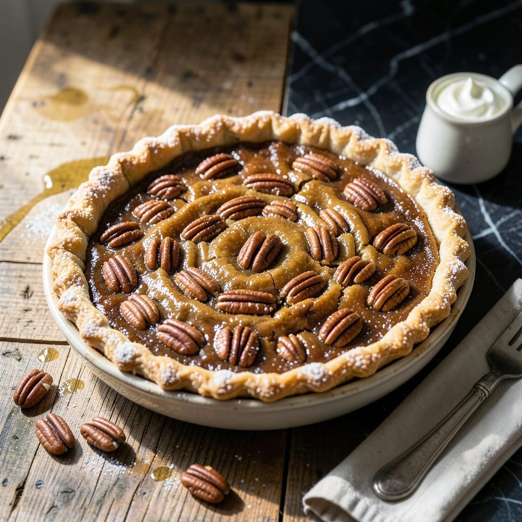 Pecan Pie Recipe Without Corn Syrup: Gooey Sweetness With Maple Depth Pecan Pie Recipe Without Corn Syrup: Gooey Sweetness With Maple Depth