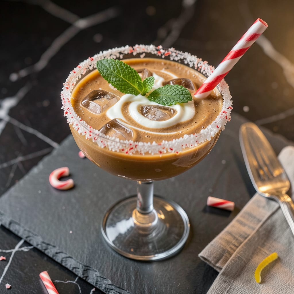 Complete peppermint rumchata recipe overview image