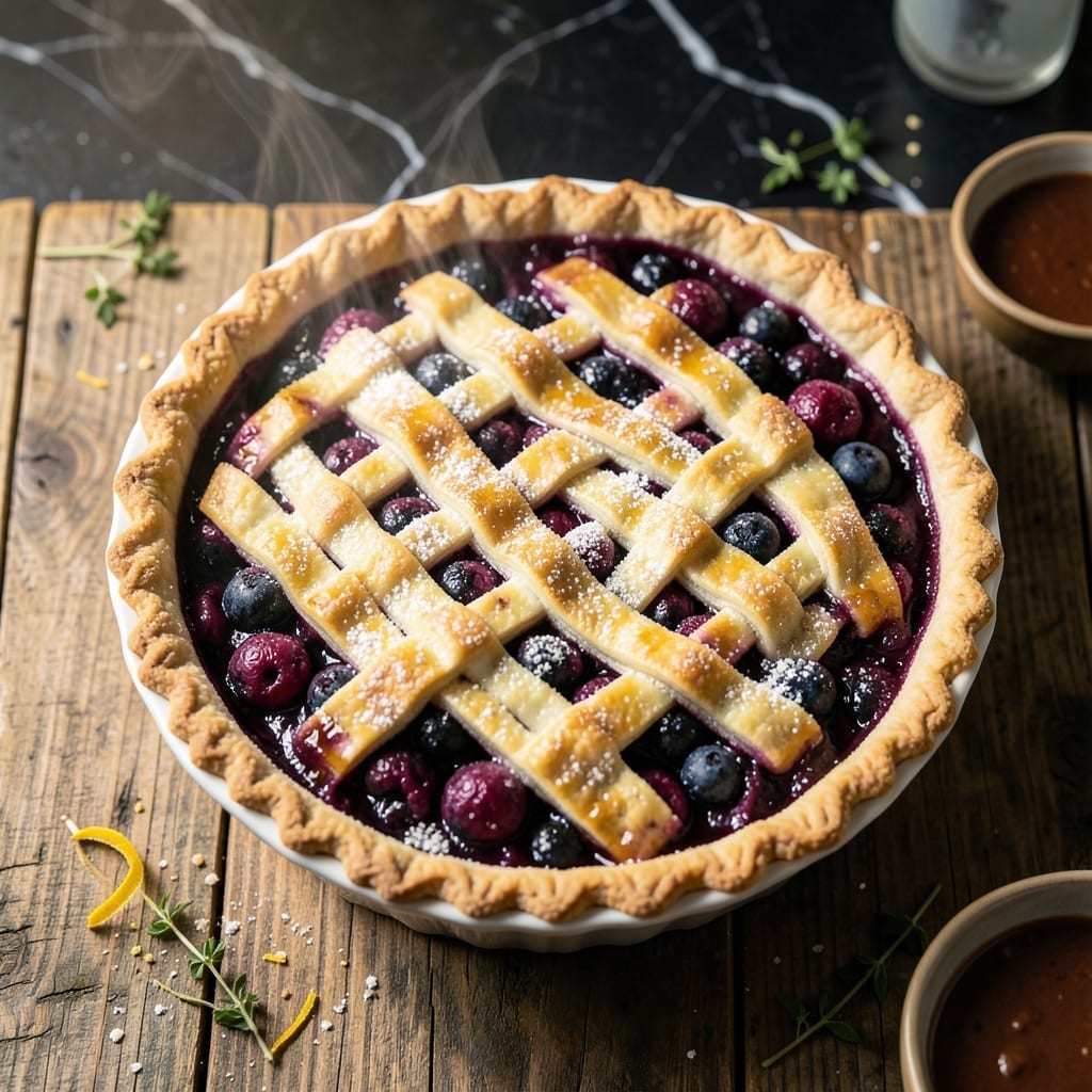 Pie Recipe Using Frozen Blueberries: Bursting Berry Lattice in Minutes Pie Recipe Using Frozen Blueberries: Bursting Berry Lattice in Minutes