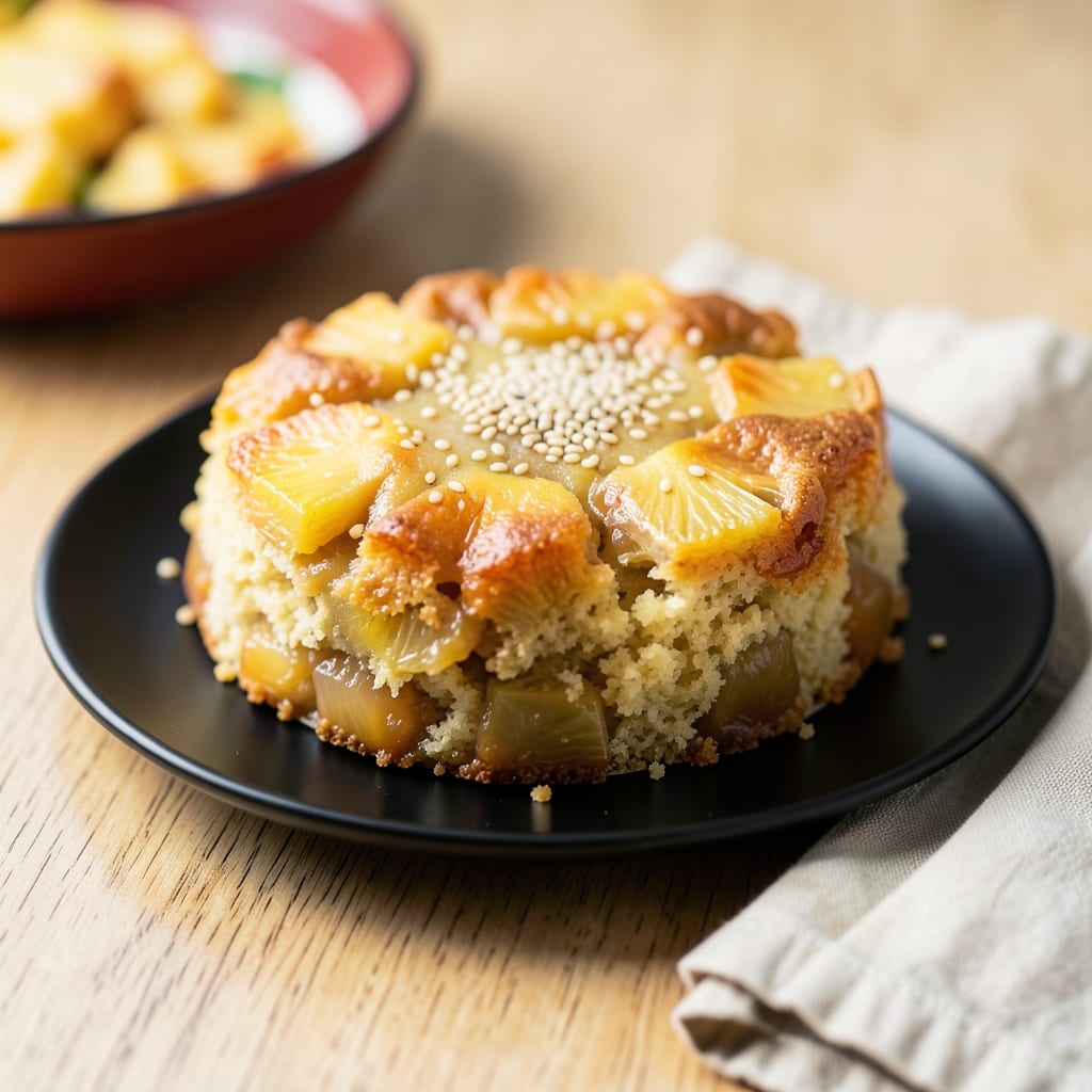 pineapple dump cake recipe cake mix example with annotations