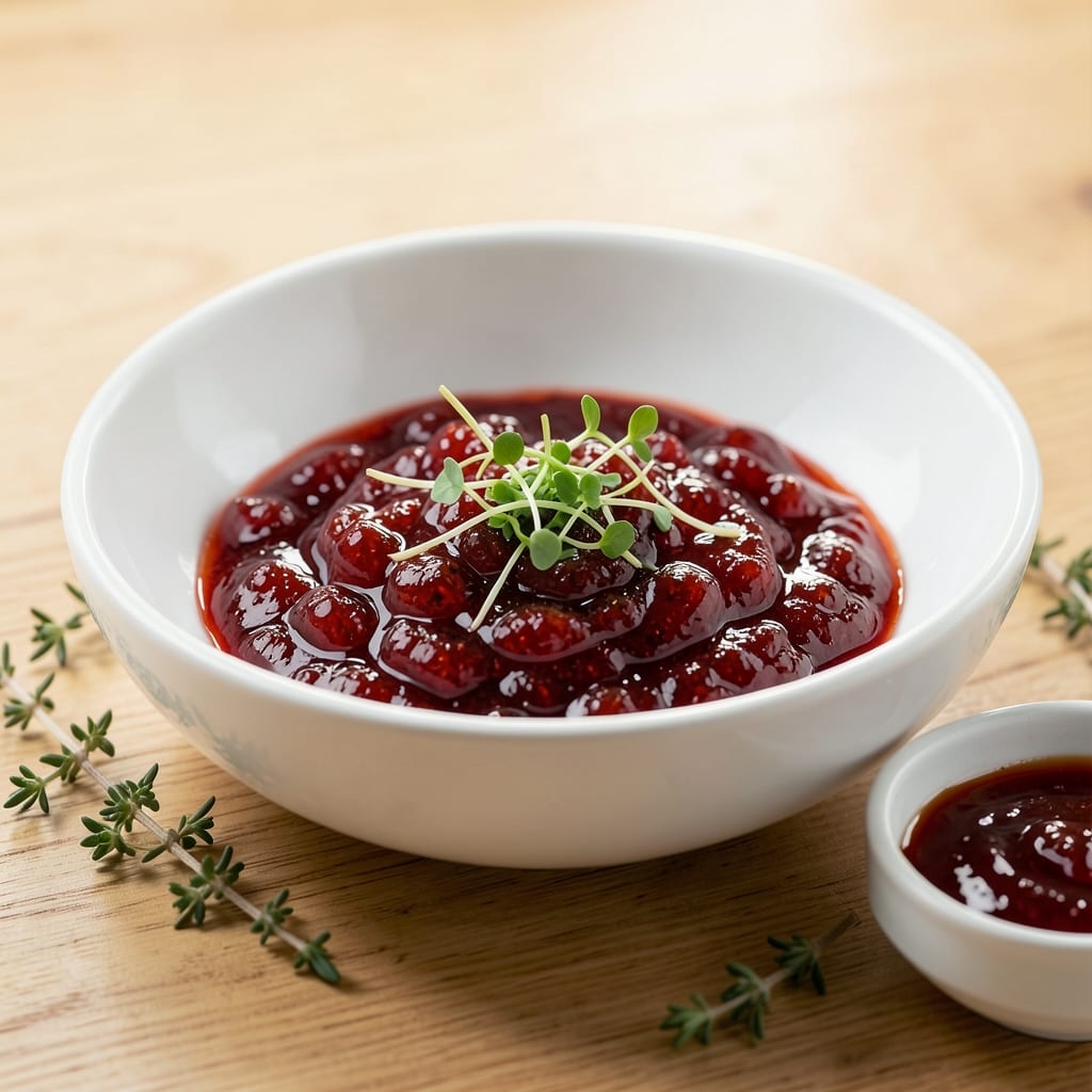 Visual representation of plum jam recipe without pectin