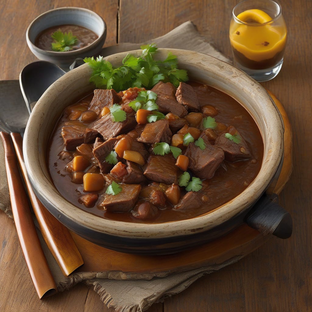 Pork Carne Guisada Recipe: Hearty Mexican Stew Perfection example with annotations