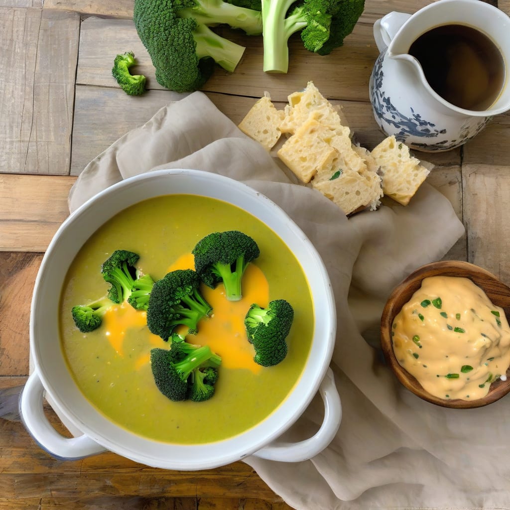 Complete Potbelly Broccoli Cheddar Soup Recipe: Creamy Comfort in a Bowl overview image