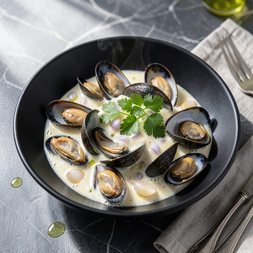 Pre Cooked Mussels Recipe: Garlic White Wine Infusion in 10 Minutes detailed visual guide