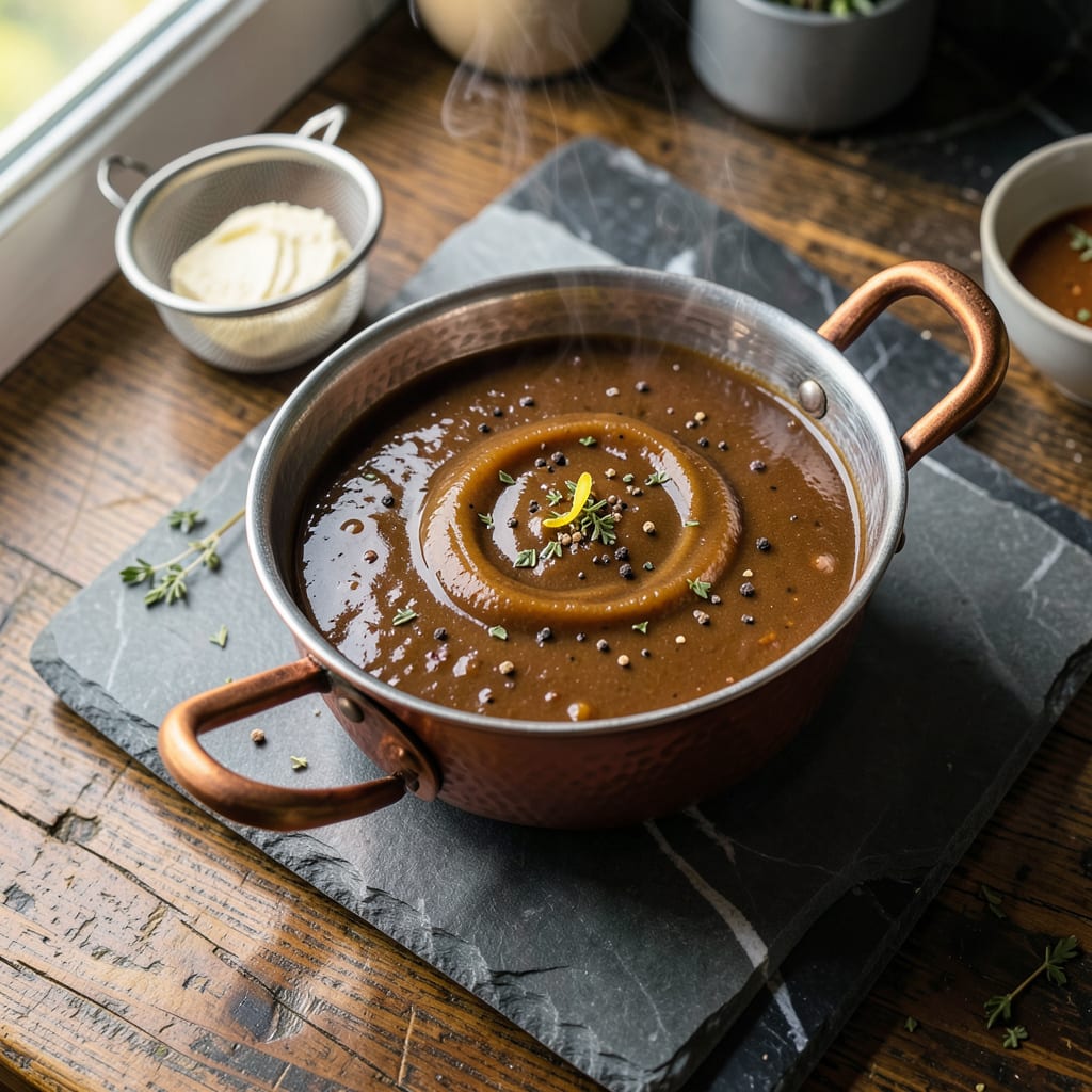 prime rib gravy recipe detailed visual guide
