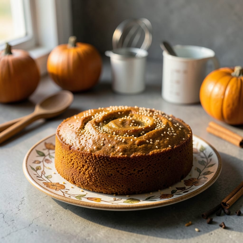 Pumpkin Cake Recipe With Spice Cake Mix: Moist Spiced Layers in Minutes example with annotations