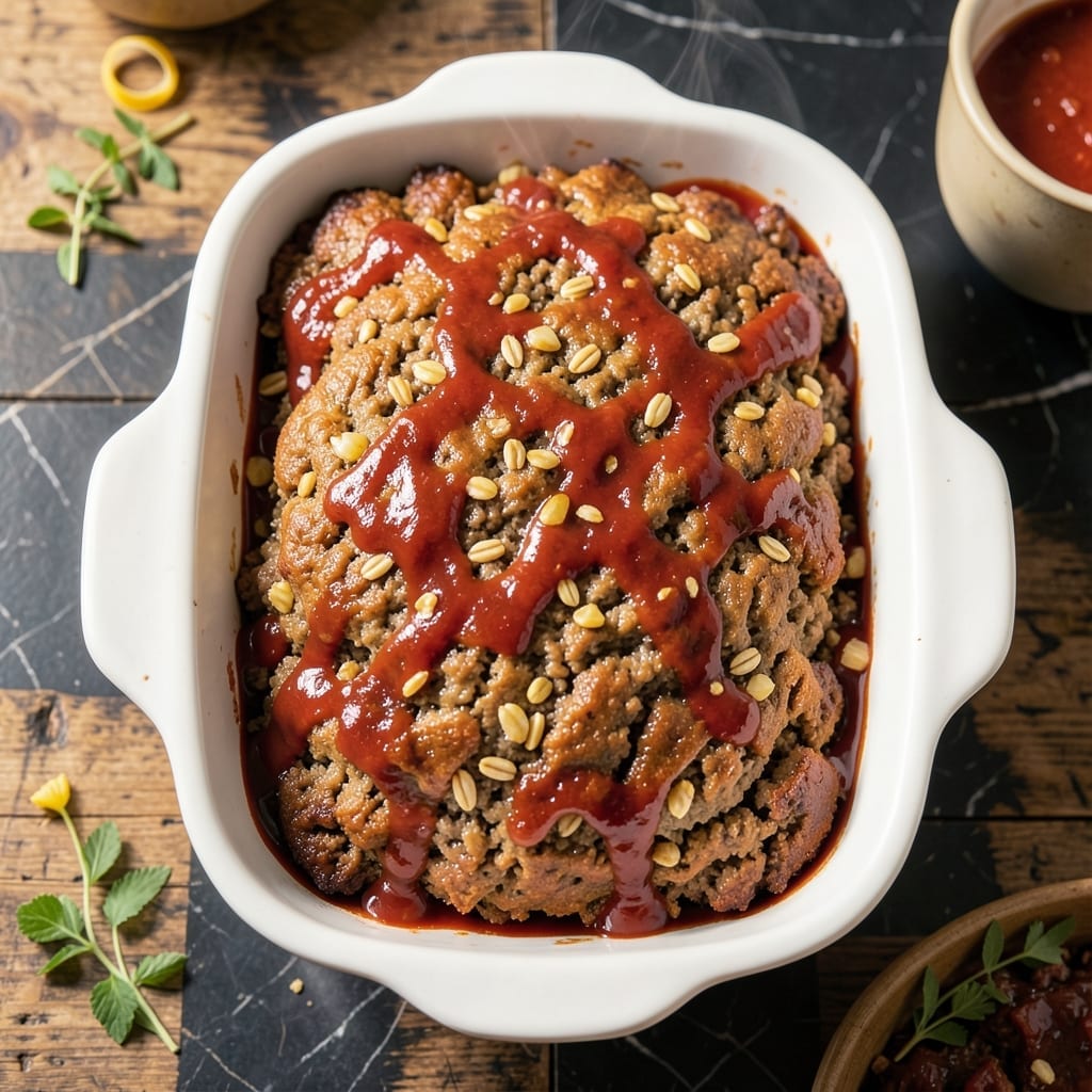 Quaker Oats Meatloaf Recipe With Oatmeal: Moist and Hearty Family Favorite Quaker Oats Meatloaf Recipe With Oatmeal: Moist and Hearty Family Favorite