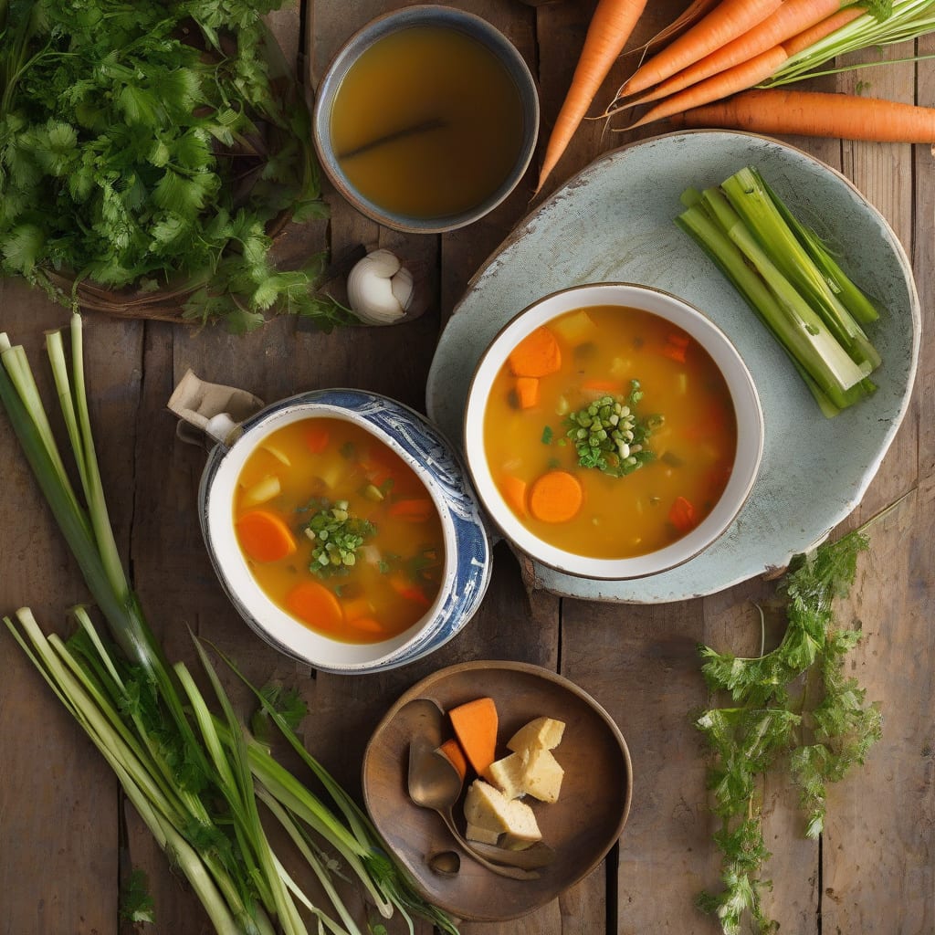 quick and easy soup recipe detailed visual guide