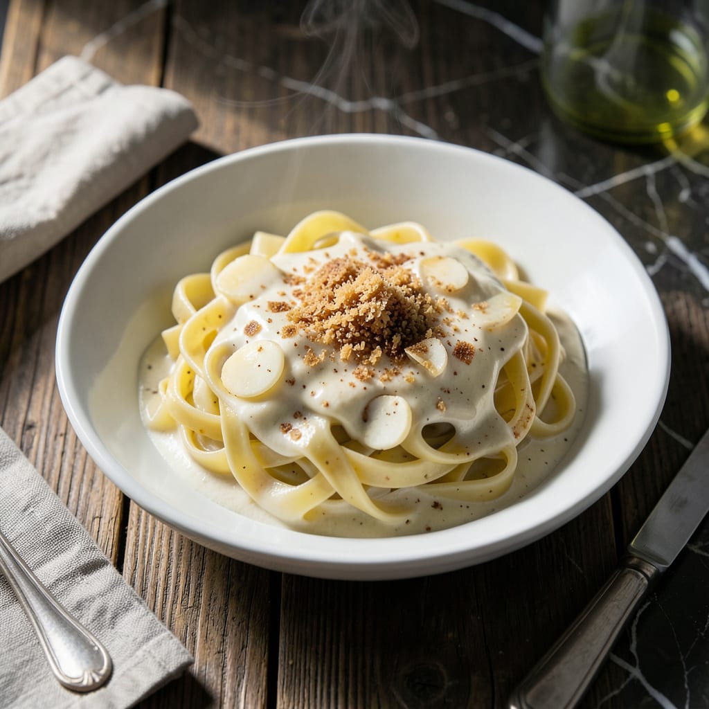 rao alfredo sauce recipe example with annotations