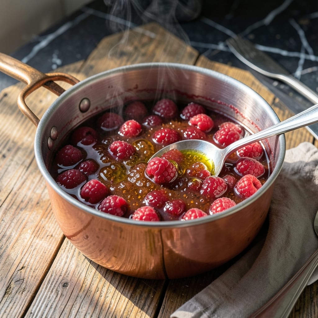 Raspberry Preserves Recipe Without Pectin: Sweet Spread With Natural Thickening Raspberry Preserves Recipe Without Pectin: Sweet Spread With Natural Thickening