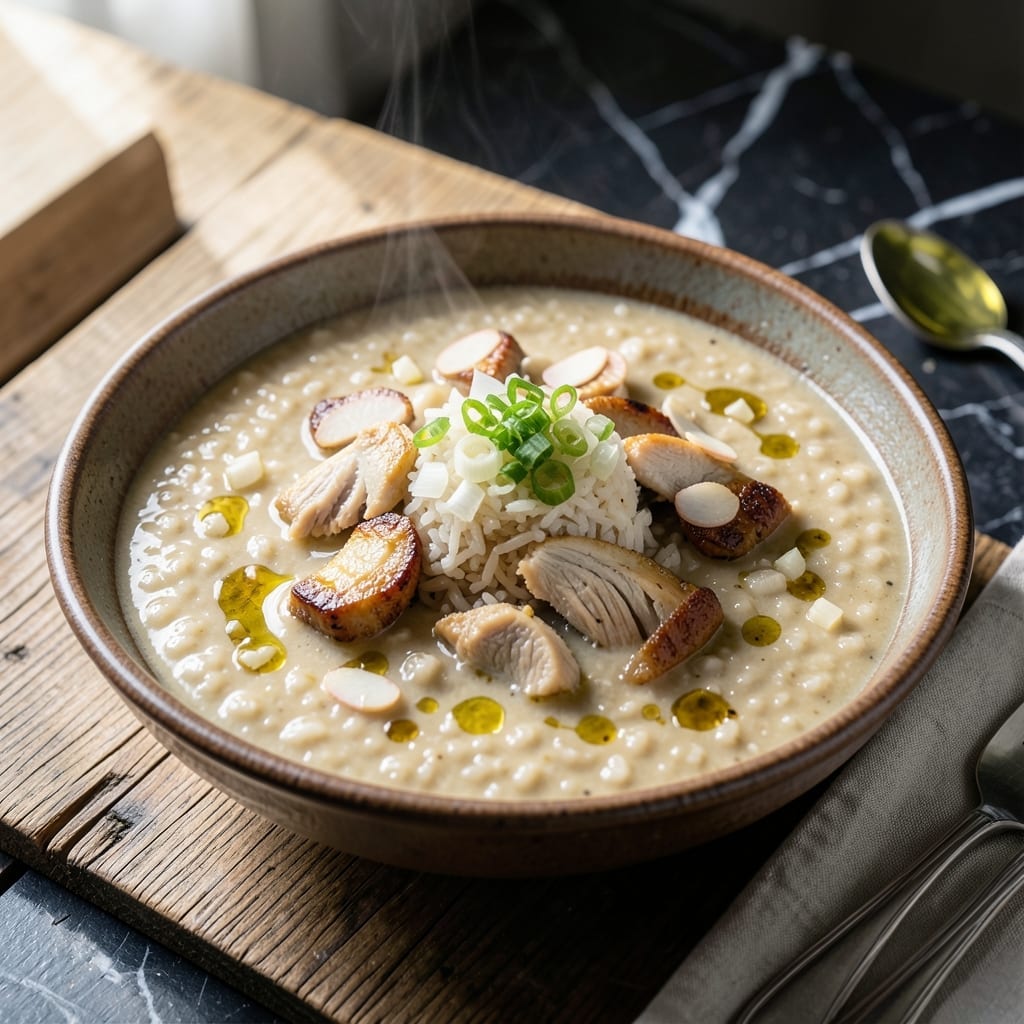 Recipe Arroz Caldo Filipino: Ginger-Infused Savory Porridge