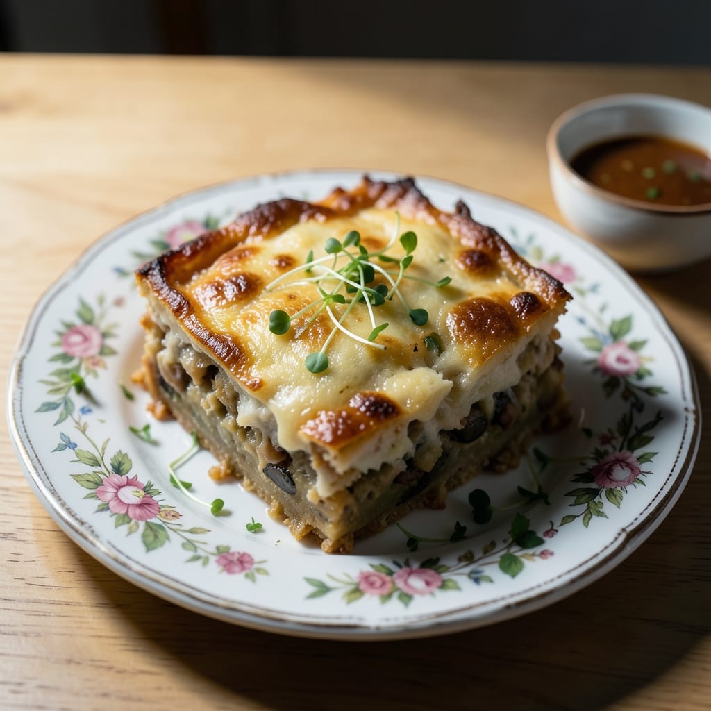 recipe for authentic shepherds pie illustration with key details