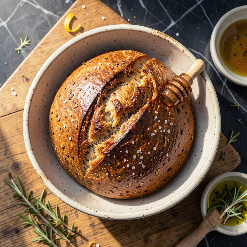 Complete recipe for bible bread overview image