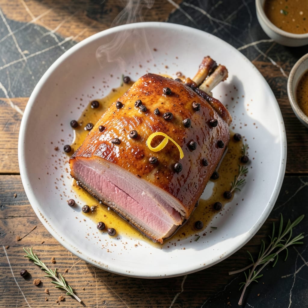 Recipe For Cooking Ham In A Slow Cooker: Brown Sugar Glaze Infusion