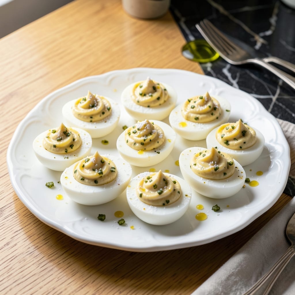 Recipe for Deviled Eggs With Miracle Whip: Tangy Creamy Party Favorite