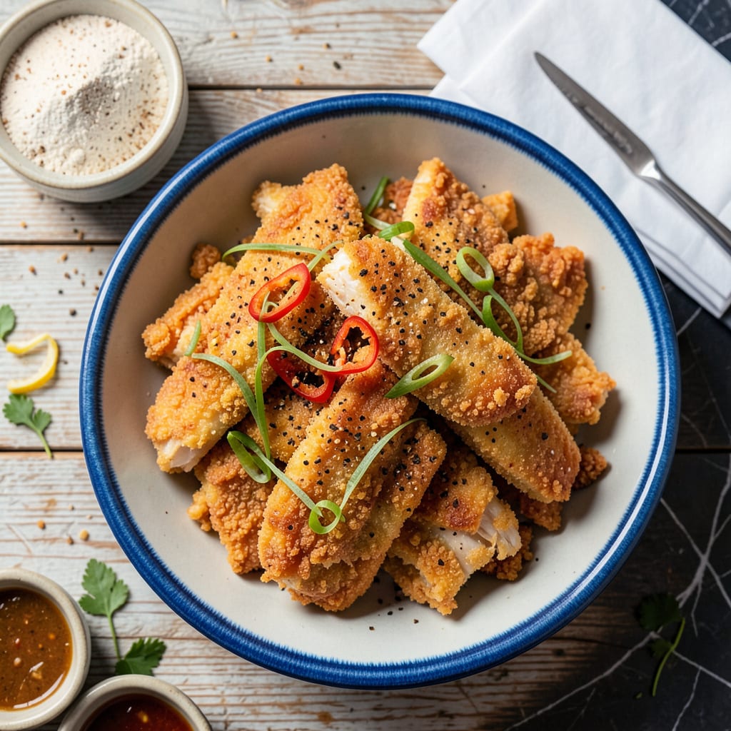 **Recipe for Fried Fish Batter: Crispy Golden Crust Every Time** illustration with key details