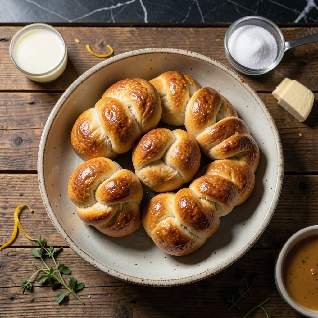 Complete Recipe For Kaiser Buns: Soft Pillowy Perfection With a Golden Crust overview image