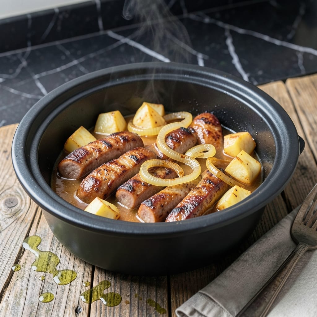 Recipe for Kielbasa in Crock Pot: Smoky Sausage With Minimal Effort Recipe for Kielbasa in Crock Pot: Smoky Sausage With Minimal Effort