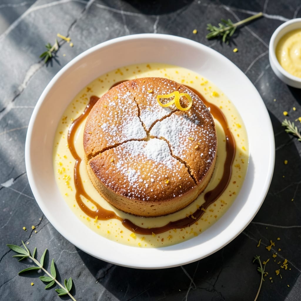 Recipe for Lemon Custard Cake: Bright Citrus Layers in a Moist Crumb Recipe for Lemon Custard Cake: Bright Citrus Layers in a Moist Crumb