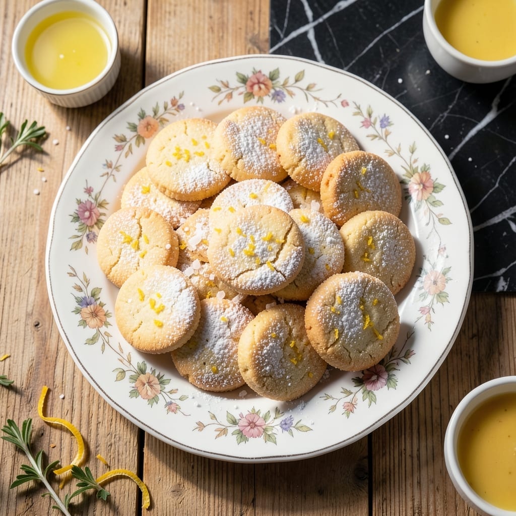 Recipe for Lemon Shortbread Biscuits: Zesty Crumb With Melt-In-Mouth Texture Recipe for Lemon Shortbread Biscuits: Zesty Crumb With Melt-In-Mouth Texture