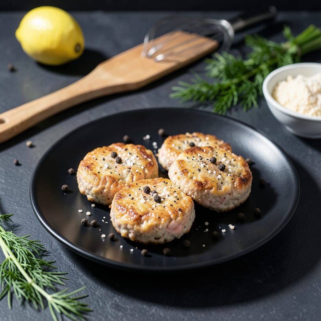Complete recipe for making salmon patties overview image